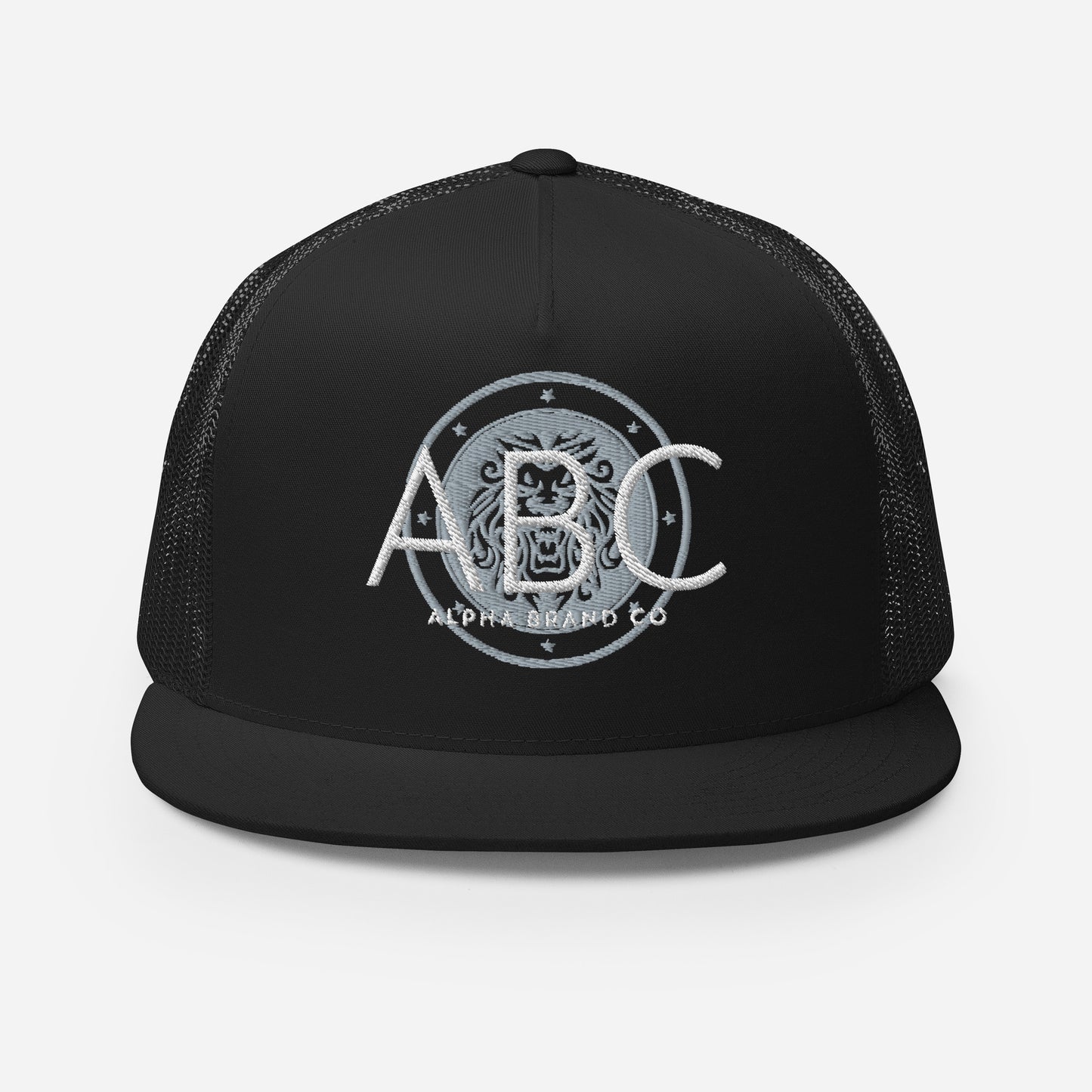 Alpha Clean Logo Trucker Cap