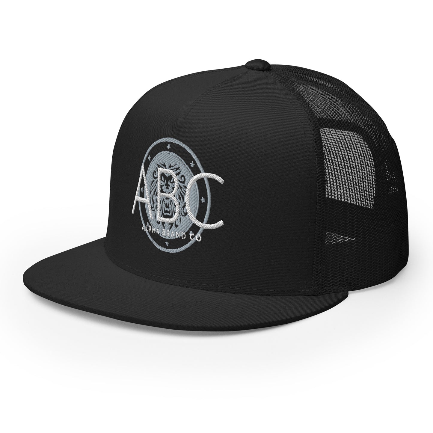 Alpha Clean Logo Trucker Cap