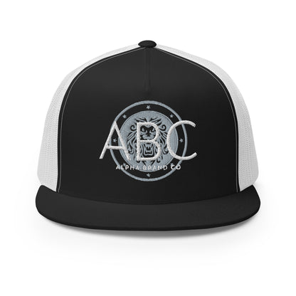 Alpha Clean Logo Trucker Cap