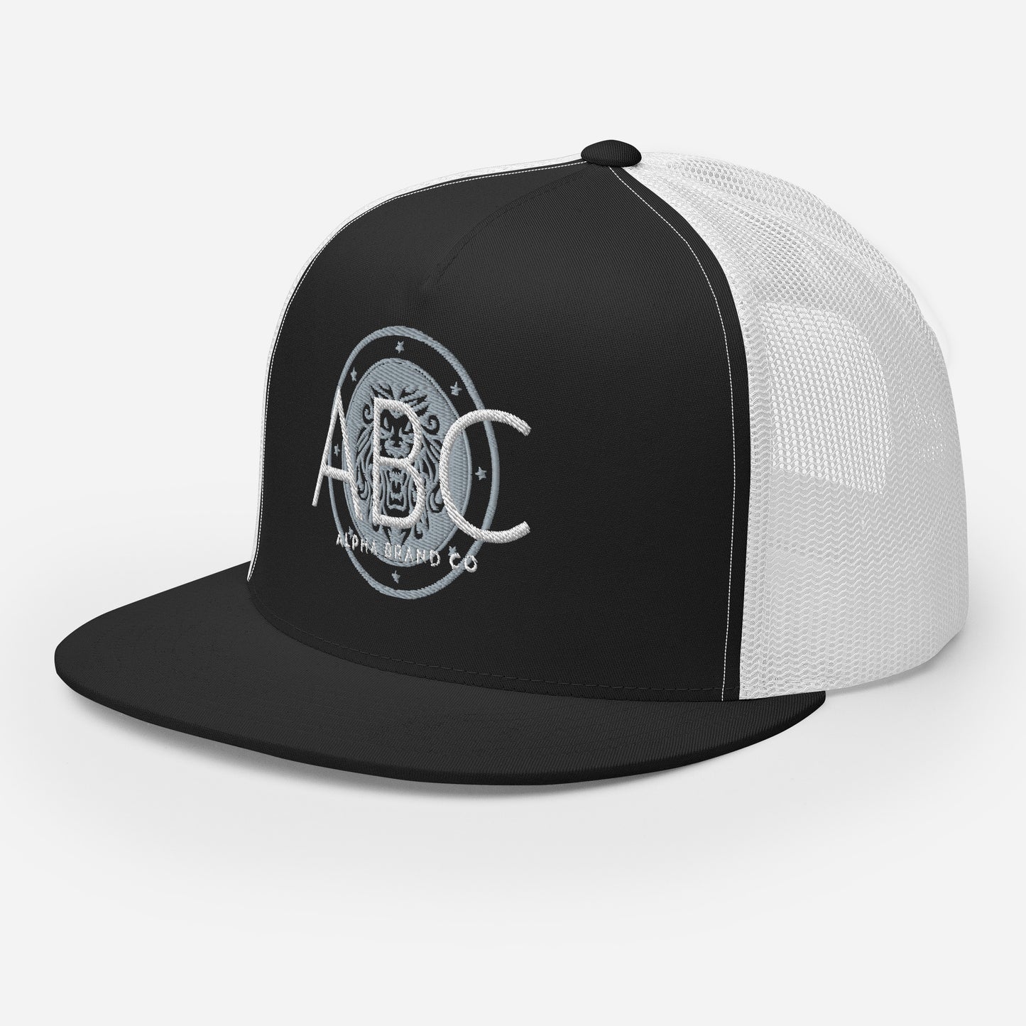 Alpha Clean Logo Trucker Cap