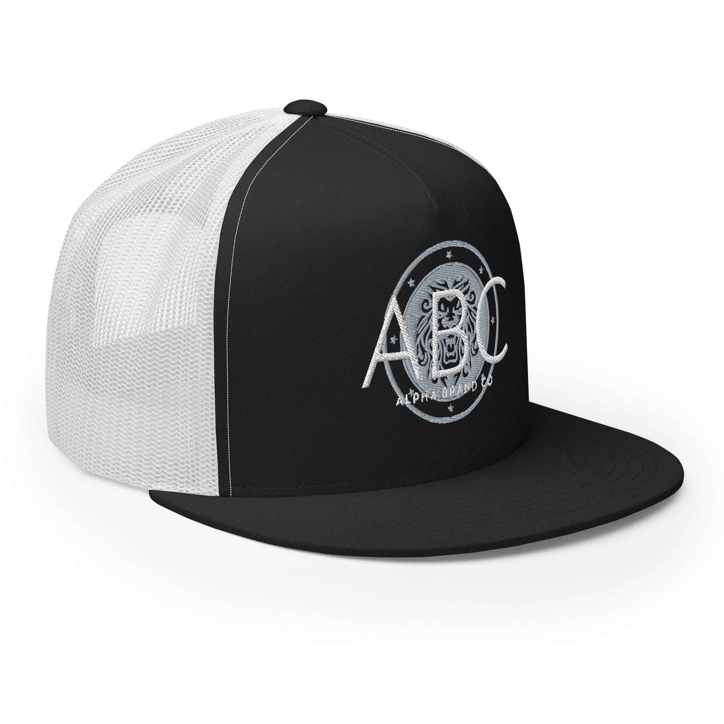 Alpha Clean Logo Trucker Cap