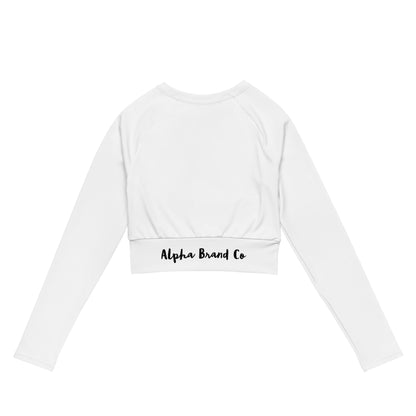 Alpha Lioness Recycled long-sleeve crop top