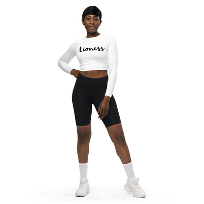 Alpha Lioness Recycled long-sleeve crop top