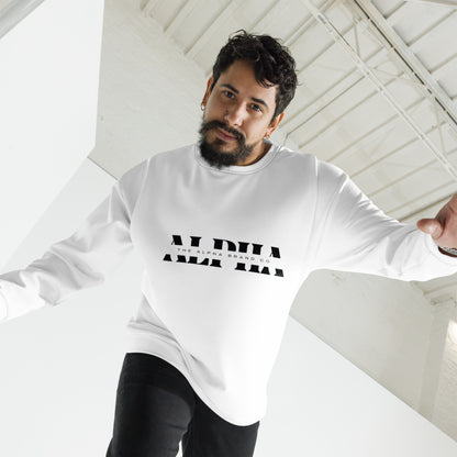 Alpha Bold Unisex Sweatshirt