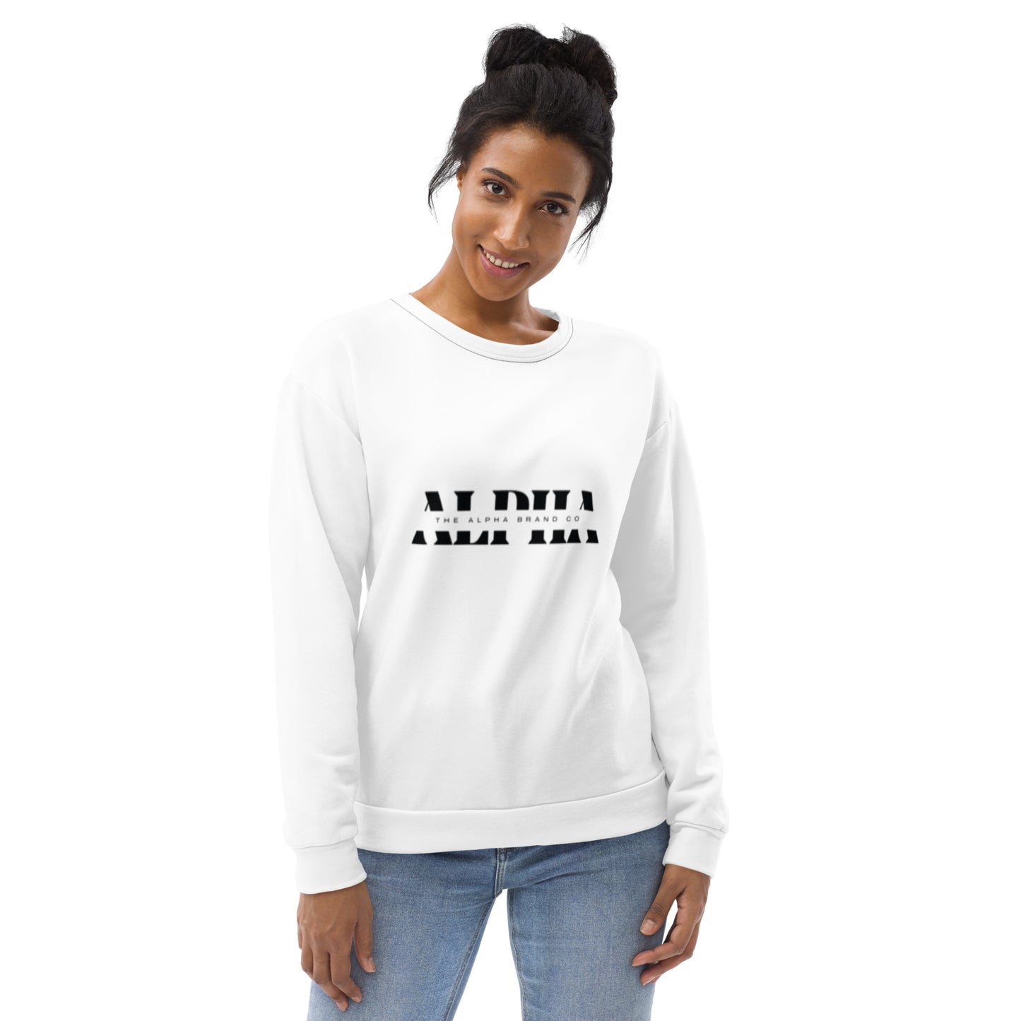 Alpha Bold Unisex Sweatshirt