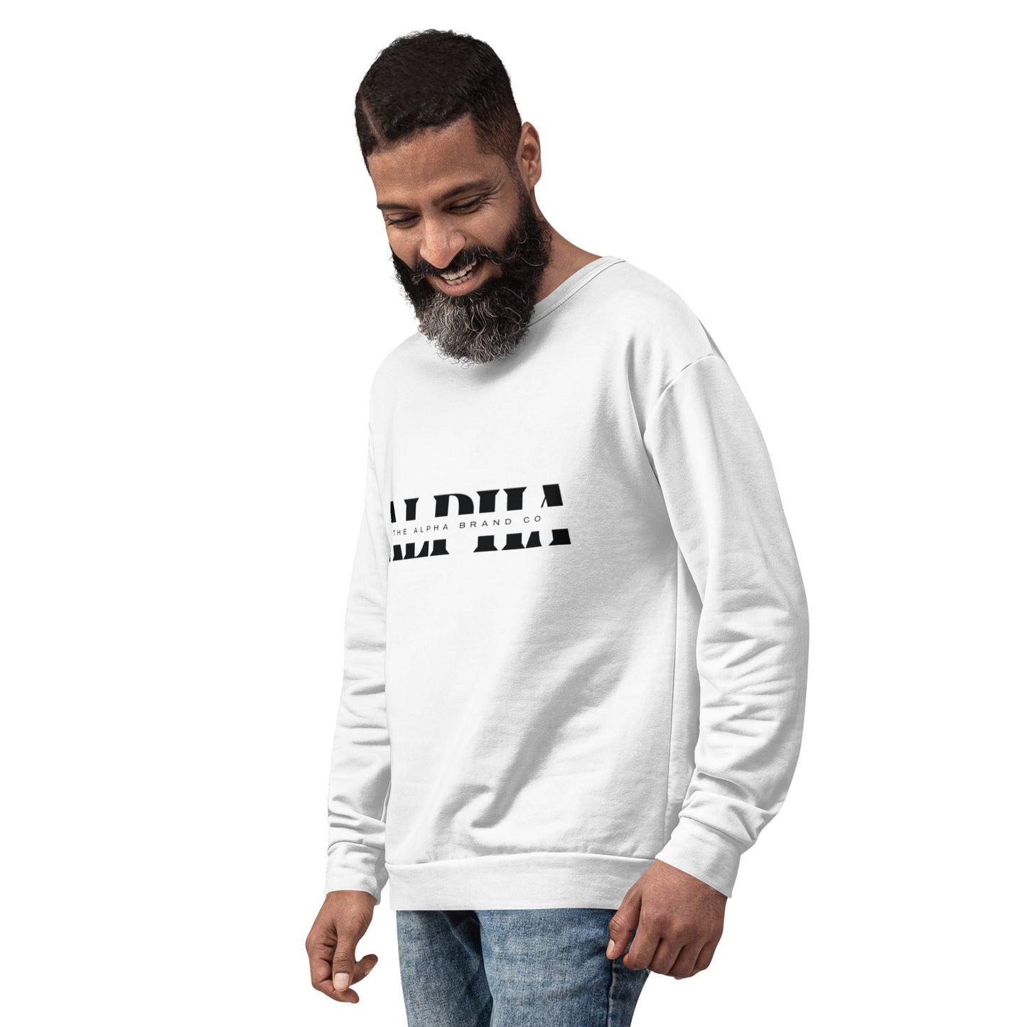 Alpha Bold Unisex Sweatshirt