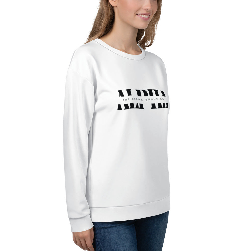 Alpha Bold Unisex Sweatshirt