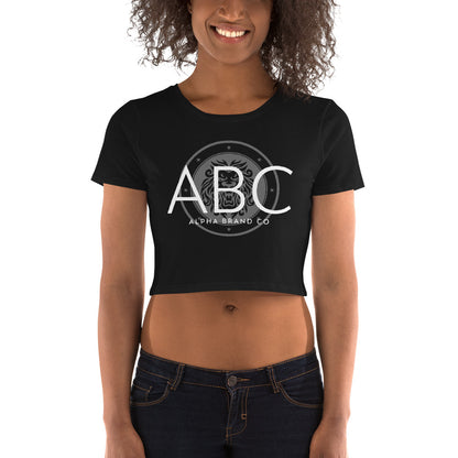 Alpha Brand Clean Logo Women’s Crop Tee