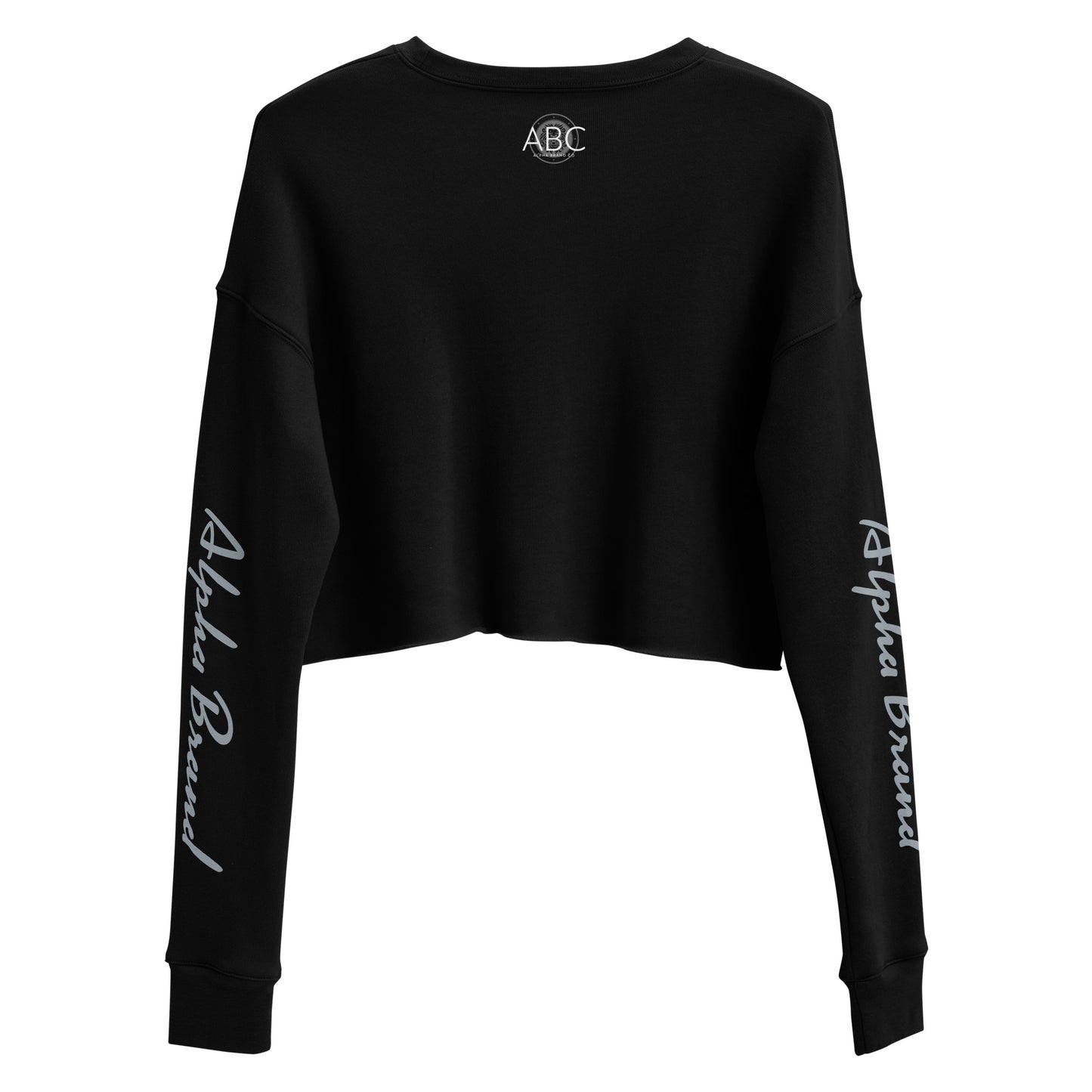 Alpha Simple Crop Sweatshirt