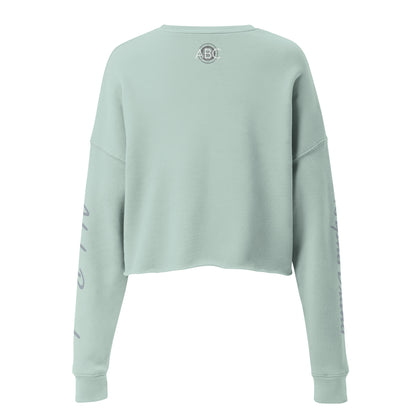 Alpha Simple Crop Sweatshirt