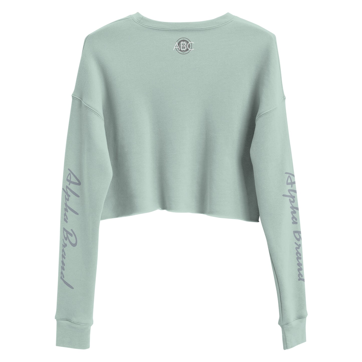 Alpha Simple Crop Sweatshirt