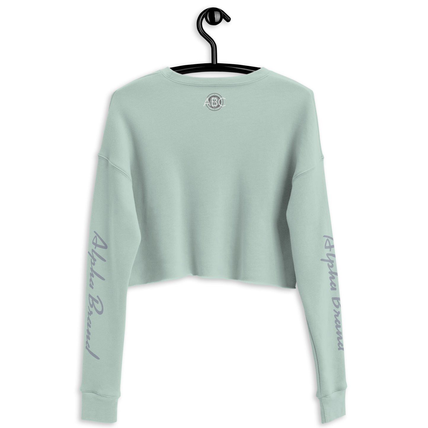 Alpha Simple Crop Sweatshirt