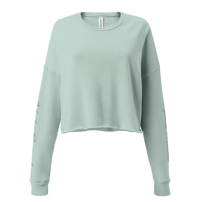 Alpha Simple Crop Sweatshirt