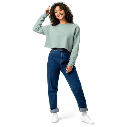 Alpha Simple Crop Sweatshirt