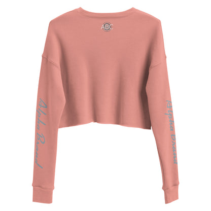 Alpha Simple Crop Sweatshirt