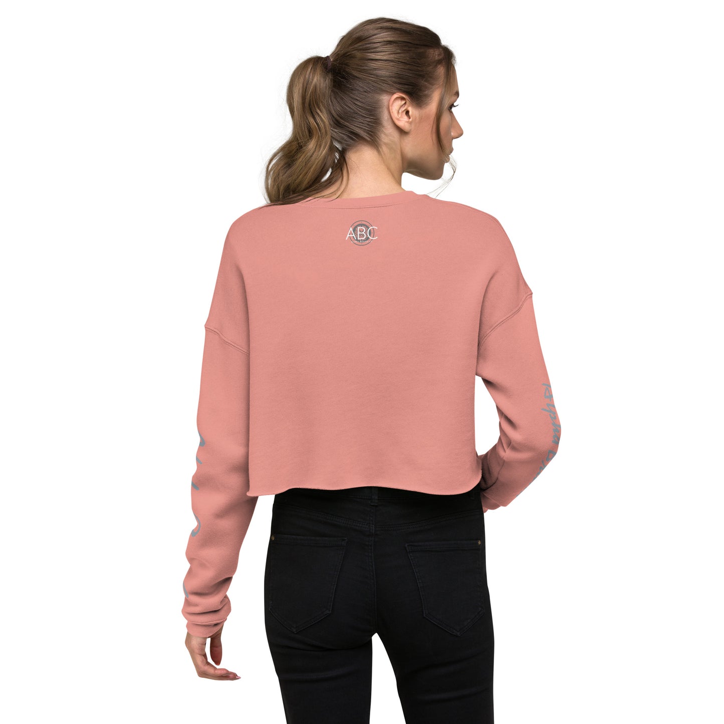 Alpha Simple Crop Sweatshirt