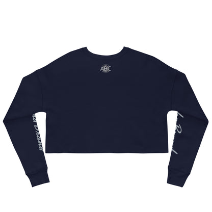 Alpha Simple Crop Sweatshirt