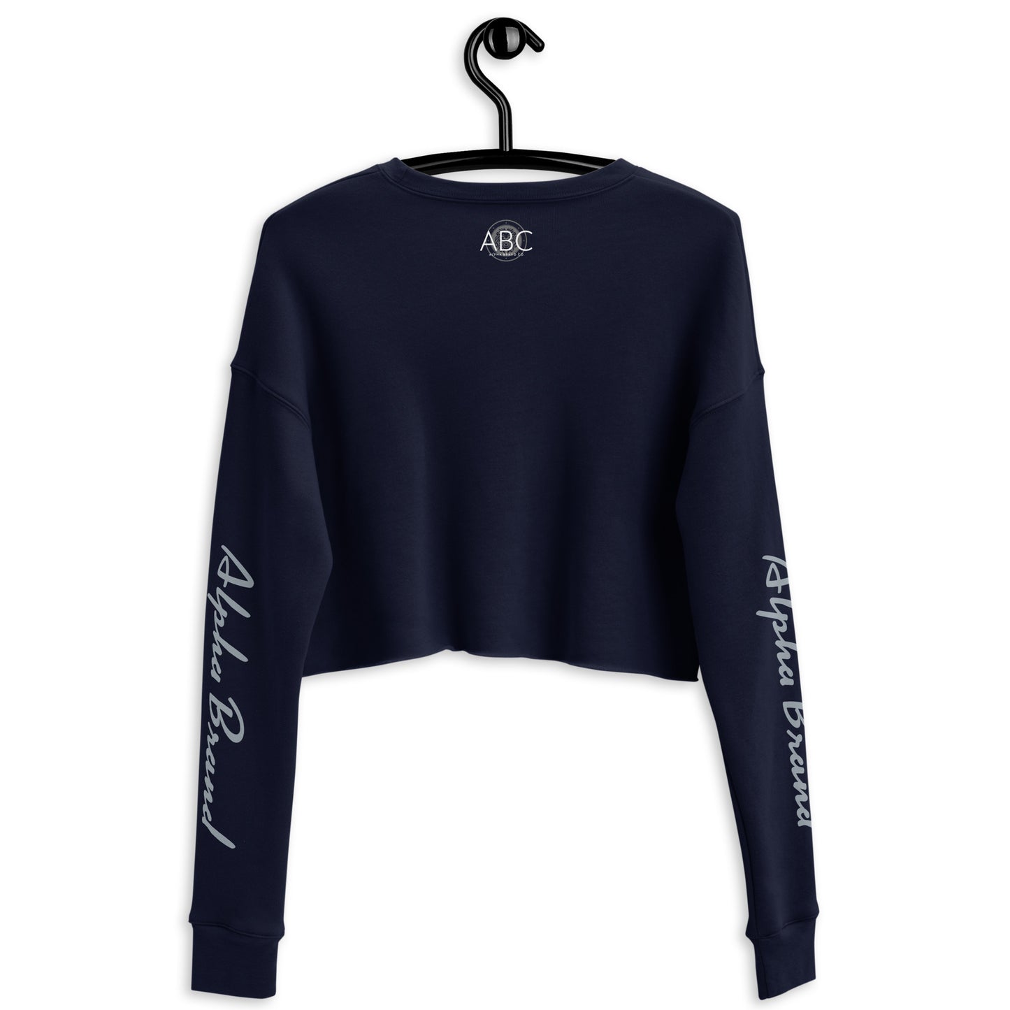 Alpha Simple Crop Sweatshirt